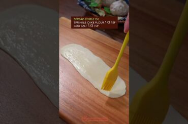 EASY FLOWER-SHAPED STEAMED BREAD RECIPE, AKA HUANG JUAN #recipe #cooking #chinesefood #bread #snack