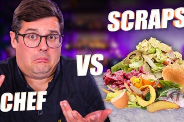 Chef Makes Amazing Dishes from Scraps!! | Food Scrap Challenge