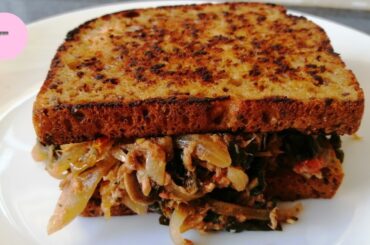 Healthy Veg and Tuna Sandwich Recipe For Breakfast | TheWomenBeing Cooking! | South African YouTuber