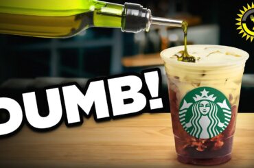 Food Theory: The New Starbucks Drink is a Total FAILURE! (Olive Oil Coffee)