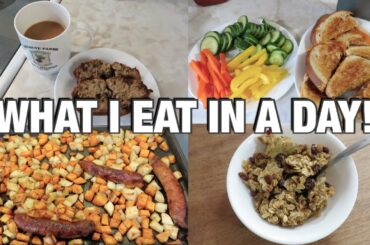 FULL DAY OF FOOD! | HEALTHY, SIMPLE MEAL PLAN