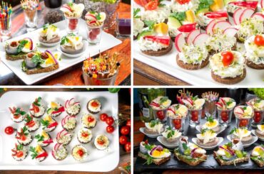 Fast and tasty snack recipes! Incredible pumpernickel ideas. Danish sandwich. Try it out!