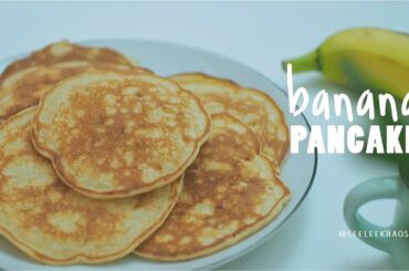 Best banana pancakes : easy breakfast for your morming