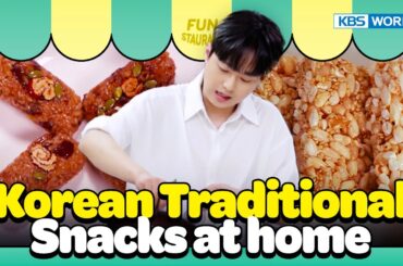 Korean Traditional Snacks at home [Stars Top Recipe at FunStaurant : EP176-3] | KBS WORLD TV 230619