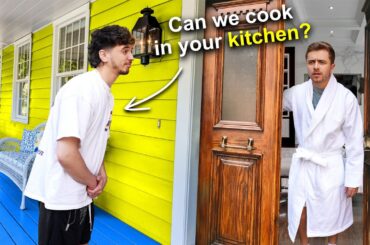 I Asked YouTubers To Cook Them Dinner In THEIR Kitchen