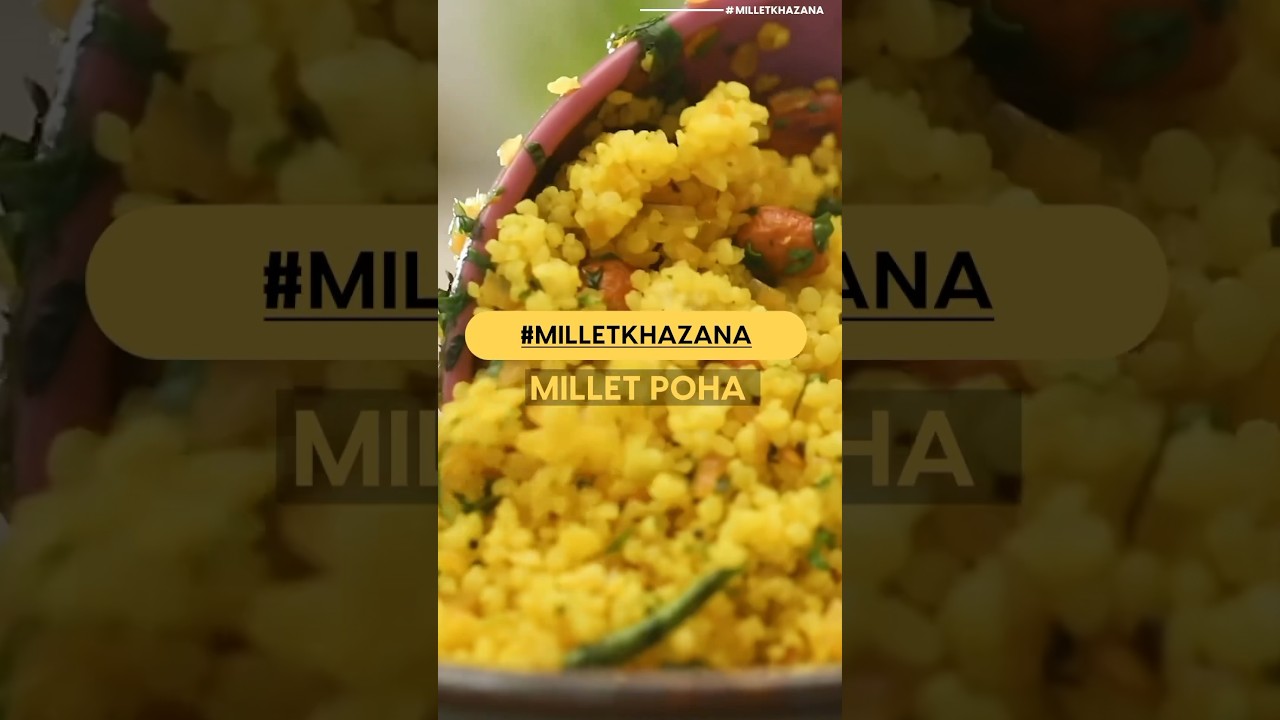 Delicious and Nutritious Breakfast Bowl.. Millet Poha !! #shorts #milletkhazana #youtubeshorts Delicious and Nutritious Breakfast Bowl.. Millet Poha !! #shorts #milletkhazana #youtubeshorts