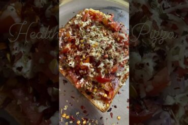 Home made healthy bread pizza #bread #breadpizza #homemade #food #cooking #foodie #kitchen #mumbai
