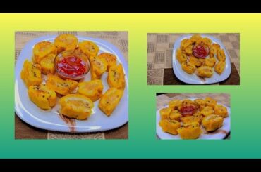 Besan Or Kuch Bread Se Banaen Ek Healthy Snacks Ki Recipe. #steamedbreadroll #partyspecial