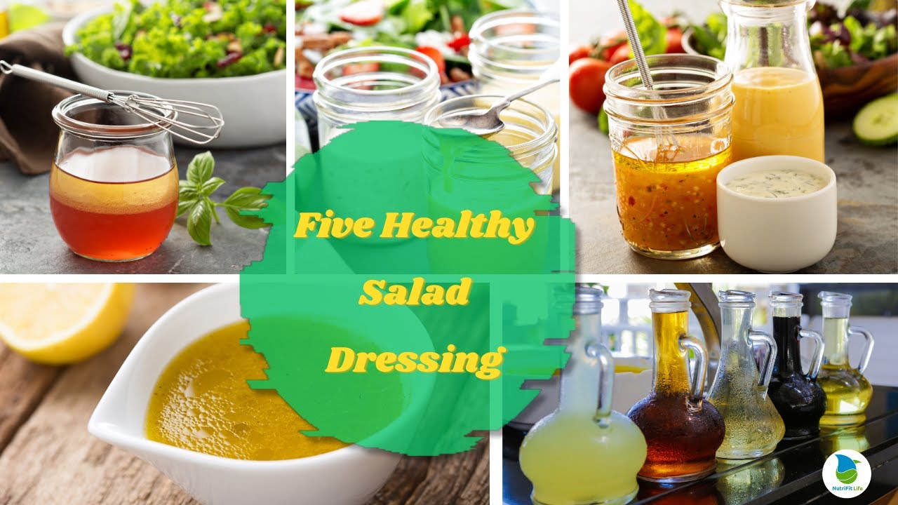 5 Healthy Salad Dressing Recipes 5 Healthy Salad Dressing Recipes