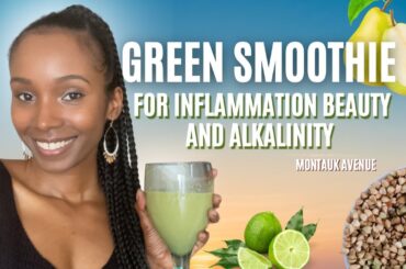 Healthy Anti-inflammatory Drink | Healthy Alkaline Smoothie Recipe