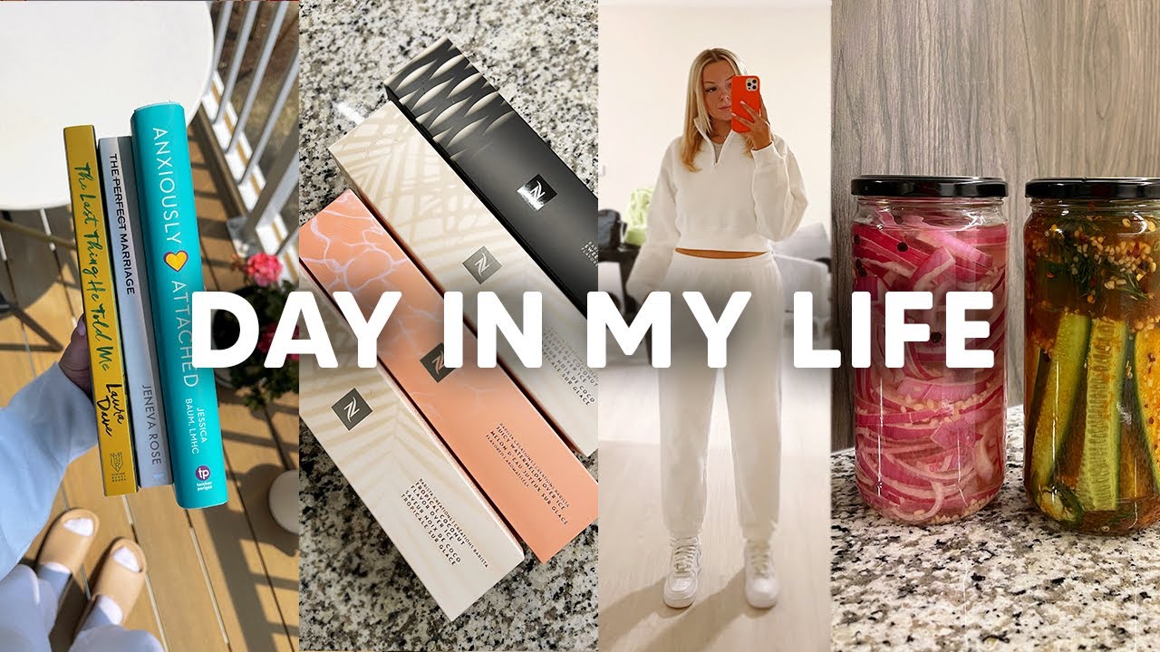 new book haul, nespresso taste test, healthy dinner idea, homemade pickles | VLOG new book haul, nespresso taste test, healthy dinner idea, homemade pickles | VLOG