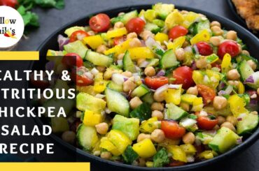 Chickpea Salad Recipe (Garbanzo Bean Salad): A Healthy and Delicious Wholesome Delight