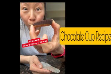 Chocolate Cup Recipe? I am Shocked How Good This Was
