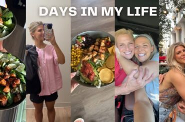VLOG: recap of the weekend, mom time, new meals + health update !!