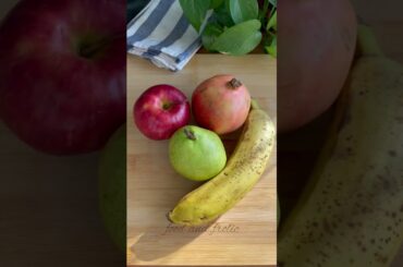 Fruit custard recipe | Quick healthy dessert #recipevideo