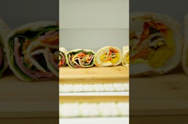 Delicious Healthy Tortilla Wraps | Easy No Cook Meals #tortillarecipe #tortillawrap #healthyquick