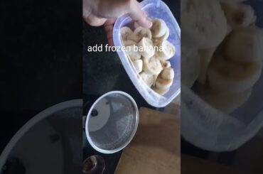 Healthy icecream recipe|Banana icecream|helathy desserts|easy icecream recipe|low calorie icecream