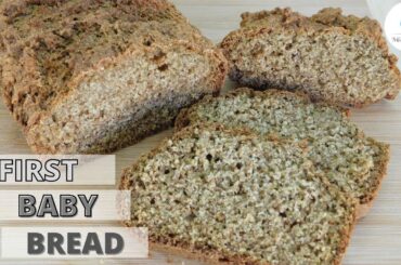 First Baby Bread | Homemade Bread For Baby | Healthy Bread For Baby Recipe