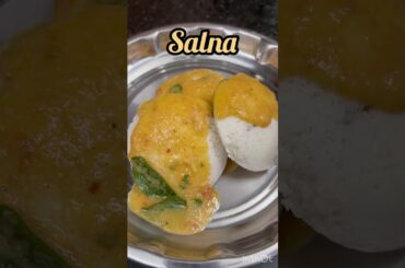 #shorts #youtubeshorts Idli w/Salna /Empty Salna/Kurma Recipe/Breakfast Ideas/Easy Dinner/Idly kurma