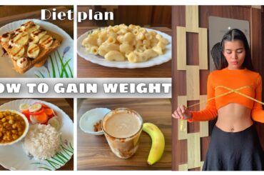 Low Budget Diet Plan For Weight Gain | Healthy Ways To Gain Weight | Mishti Pandey