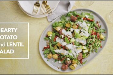 Hearty and Healthy Potato and Lentil Salad Recipe