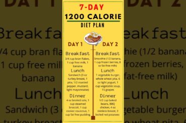 1200 calorie meal plan for weight loss #shorts #youtubeshorts #careify
