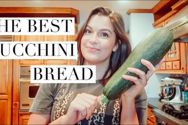 SUPER EASY ZUCCHINI BREAD RECIPE (with a secret ingredient!) WHAT TO DO WITH EXTRA ZUCCHINI ON HAND
