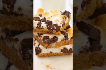 Easy S’More Bars | Delicious Summer Recipes #Shorts