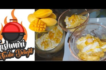 Special Mango Delight | Eid Special Recipe | Summer Special Mango Recipe By Kashmiri Foodie Delight