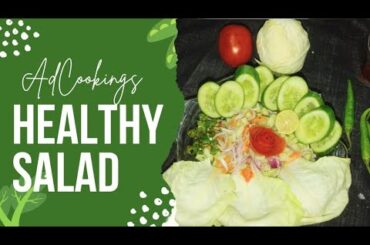 Healthy salad for weight loss | salad recipe | salad decoration