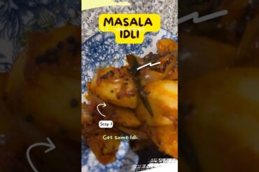 Masala Idli | Dinner Ideas | Living abroad dinner recipes | Easy snacks #recipe #idli #food #foodie