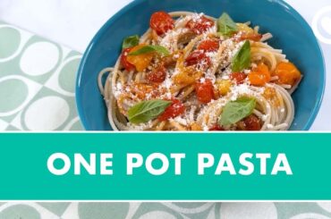 Easy, Healthy, and Delicious One-Pot Pasta Recipe | Recipes | Sharecare
