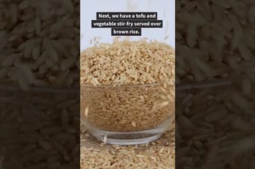 4 HEALTHY HIGH-PROTEIN VEGAN MEALS #shorts