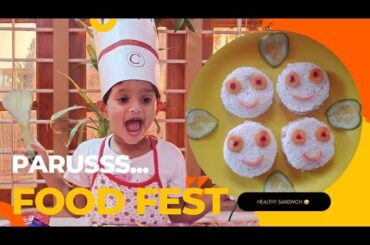 Food Fest Presentation ideas/ For kids/ Healthy sandwich/Food presentation