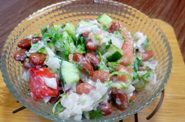 Healthy Weight Loss Protein Salad | Diet Salad to Lose Weight