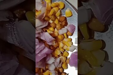 tasty and healthy salad #streetfoodindia #veryeasy #onioncorn #very #salad recipes #food