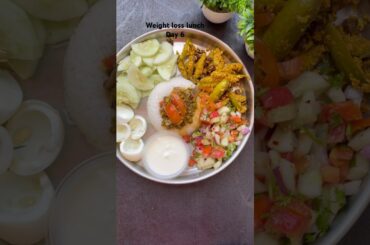 Weight loss lunch #shorts #recipe #weightloss #healthy #veg #egg #workout #gym #weightgain #rice