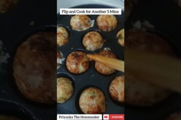 Delicious Soya Appe Healthy Snack option for Breakfast | Appe in different Flavour #shorts #Appe