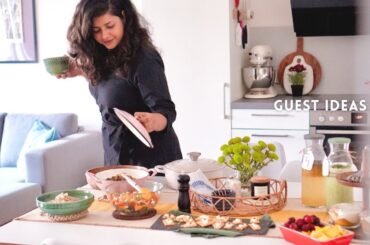 Impress your guests with these arrangements | 2 Minute snack options + Ideas to arrange the table