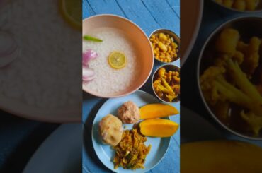 Village style lunch ideas #waterrice #healthylunch #ytshort #viralashorts #Zihale-E-Miskin #pakhala