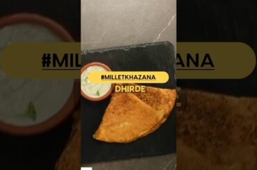 Delicious healthy breakfast using jowar flour.. Must try ! #shorts #milletkhazana