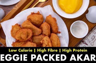 Learn How To Make This Veggie Packed Akara - LOW CALORIE|HIGH FIBRE|HIGH PROTEIN - Zeelicious Foods