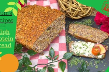 Fastest High Protein Bread I Easy Recipe