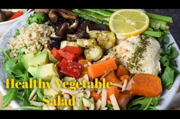 Mixed Vegetable Salad - Easy salad Recipe//Ensalada Mixta
