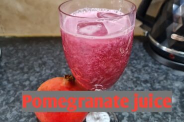 Healthy Pomegranate Juice Recipe | Refreshing & Natural | Nile KK co