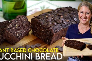 Indulge with this Plant-Based Chocolate Zucchini Bread!