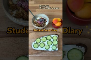 Student Food diary #mealprep #mealplan #cheap #healthy #easy #recipe #inspiration #shorts #viral