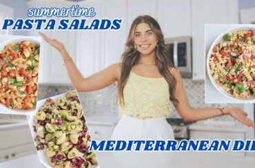 Mediterranean Diet Meal Ideas | Pasta Salad Recipes | Quick Easy and Healthy Meal Prep