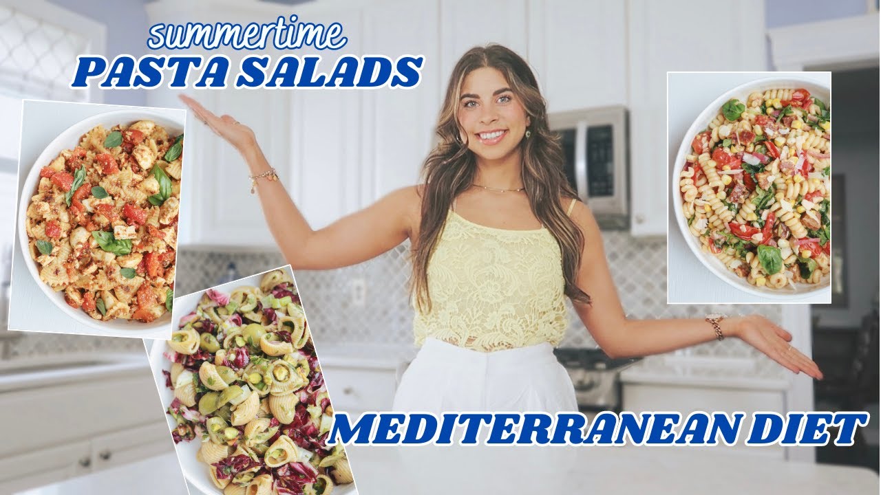 Mediterranean Diet Meal Ideas | Pasta Salad Recipes | Quick Easy and Healthy Meal Prep Mediterranean Diet Meal Ideas | Pasta Salad Recipes | Quick Easy and Healthy Meal Prep