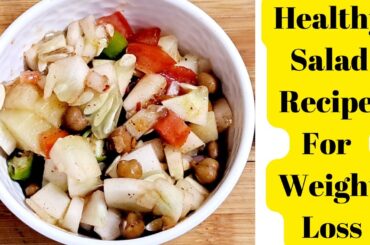 Healthy Salad Recipe For Weight Loss -High protein Salad -Easy and Quick Salad Recipe Meenus recipes